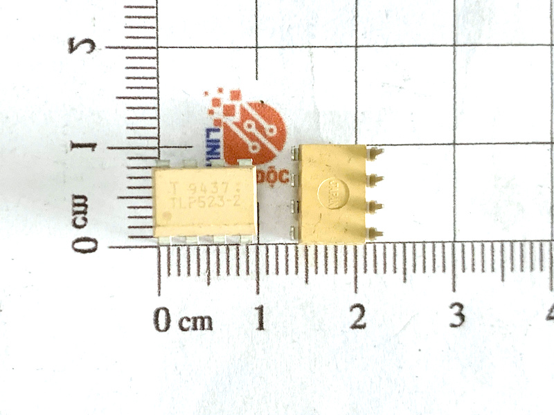 Alternative view of TLP523-2 Opto điều khiển DIP-8