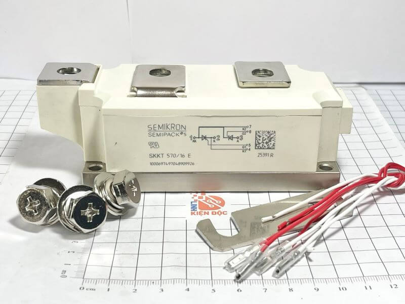 SKKT570/16E, SKKT 570/16E Thyristor Semikron 570A 1600V