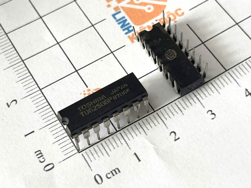 Alternative view of TD62506P IC Chức Năng DIP-16