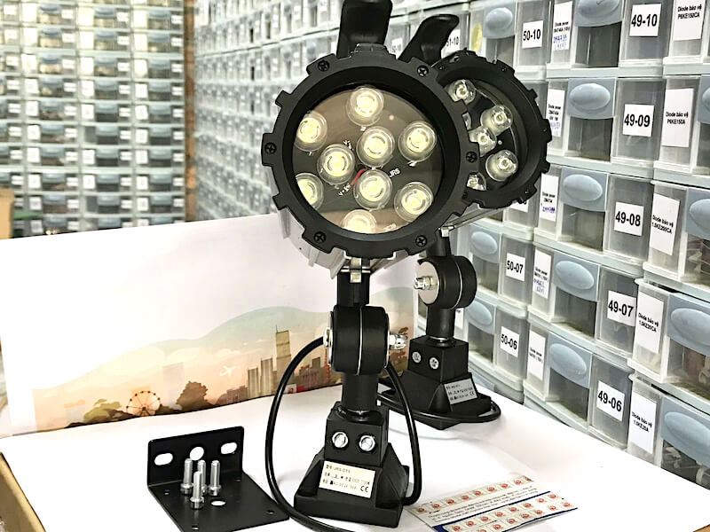 Đèn LED máy CNC cán ngắn 9W 12V/24V/36V DC JRS-CT3 290mm