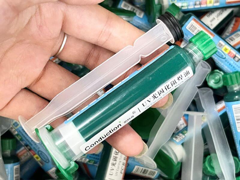 Alternative view of Tip Phủ Mạch UV Màu Xanh, bảo vệ mạch