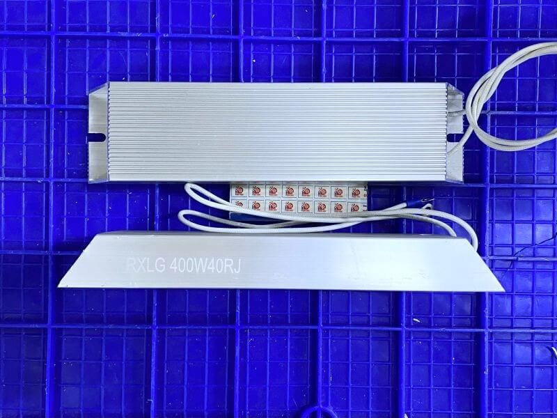 Điện trở công suất, điện trở xả RXLG 400W40RJ ( 40R 400W ) 245x60x30mm - Ảnh 2