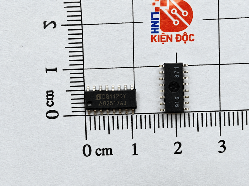 Alternative view of IC chức năng DG412DY SOP-16