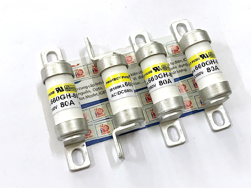 660GH-80UL Cầu chì HINODE 80A 660V 76×17,5mm
