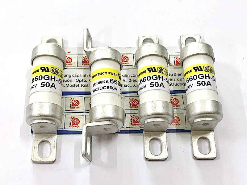 660GH-50ULTC Cầu chì HINODE 50A 660V 76×17,5mm