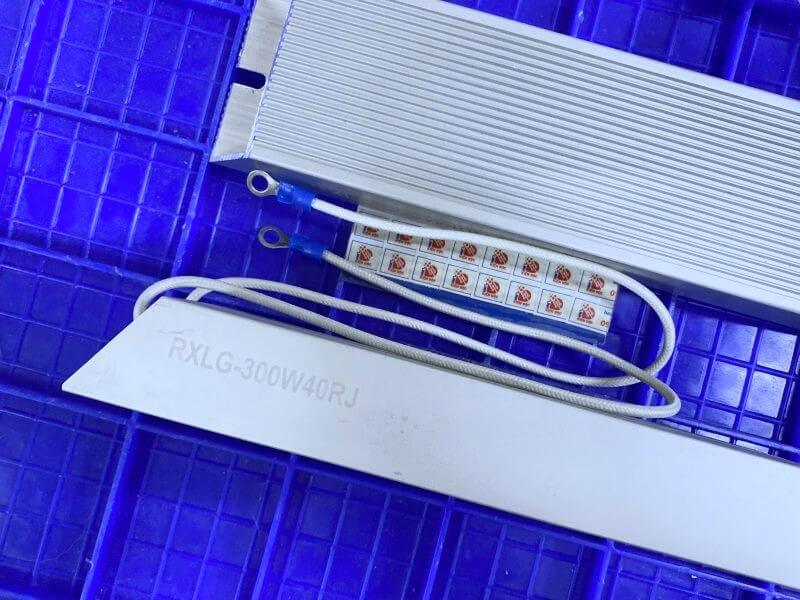 Điện trở công suất, điện trở xả RXLG 300W 40R 215x60x30MM - Ảnh 2