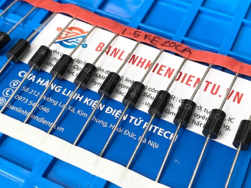 1.5KE20CA Diode TVS bảo vệ điện áp 20V