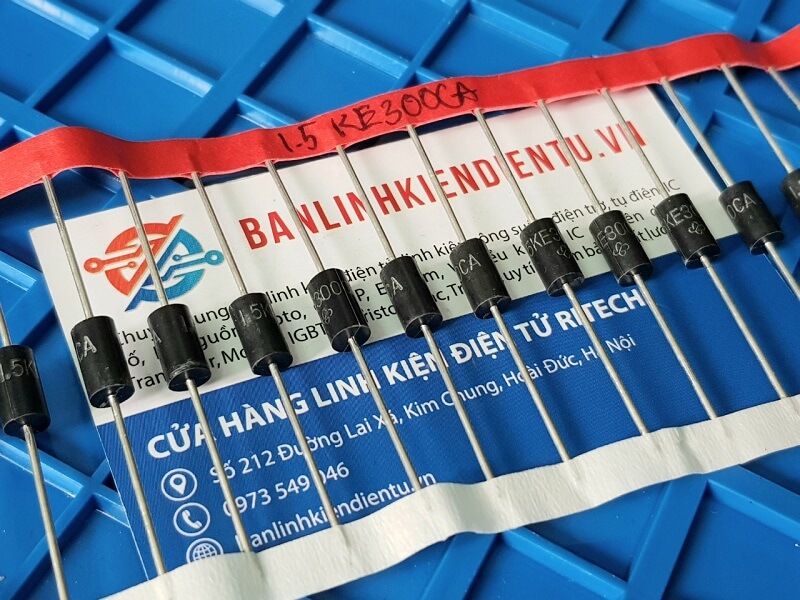 1.5KE300CA DIODE TVS 300V 1500W DO-201
