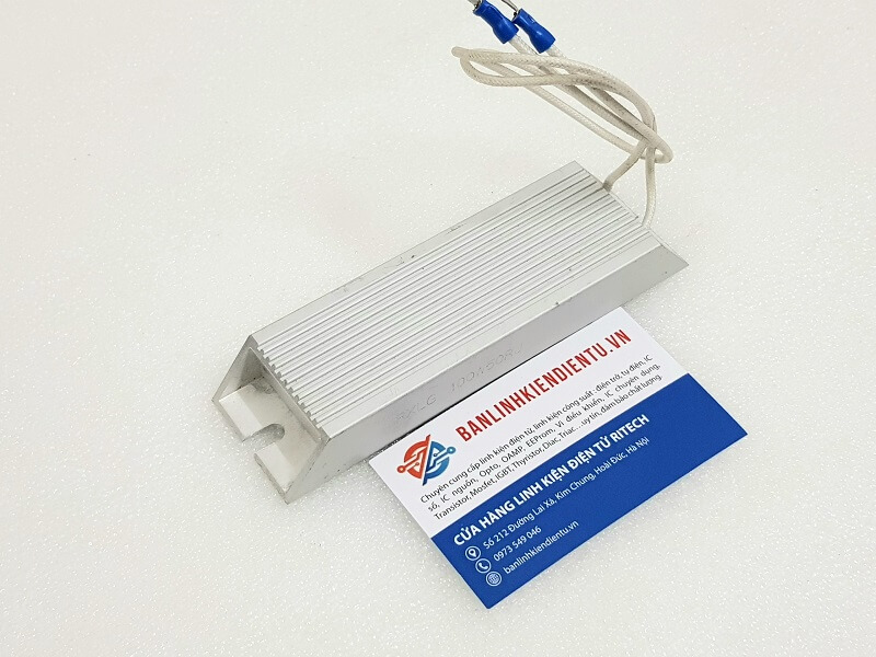 Điện trở công suất RXLG 100W50RJ ( 100W 50RJ ) 140x40x20mm - Ảnh 3