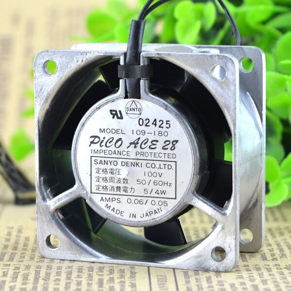 Alternative view of 109-180 Quạt Sanyo Denki 100V 0.06/0.05A