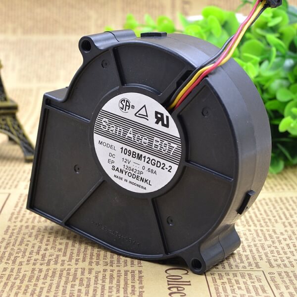 Alternative view of 109BM12GD2-2 Quạt Sanyo Denki 12V 0.68A