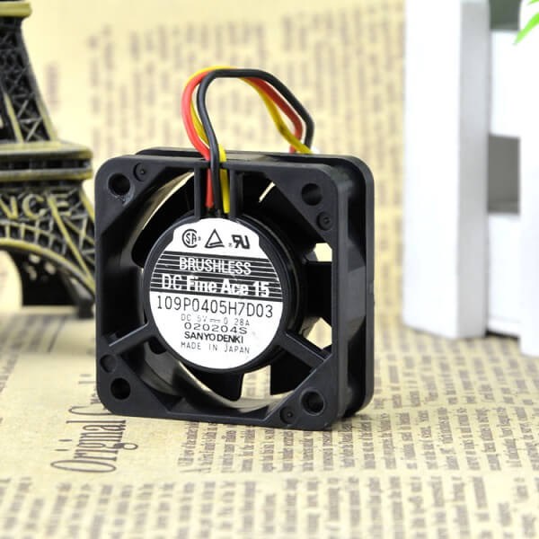 Alternative view of 109P0405H7D03 Quạt Sanyo Denki 5V 0.28A