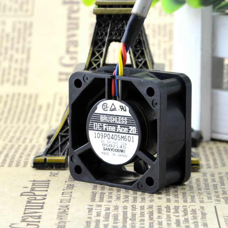 Alternative view of 109P0405M601 Quạt Sanyo Denki 5V 0.12A