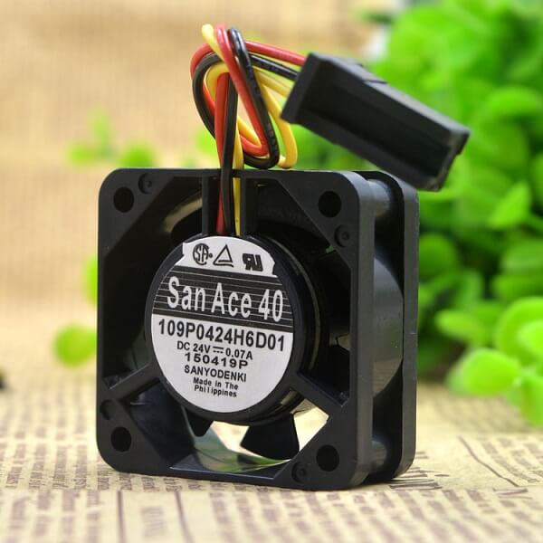Alternative view of 109P0424H6D01 Quạt Sanyo Denki 24V 0.07A