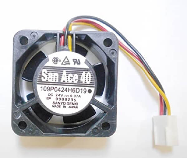 Alternative view of 109P0424H6D19 Quạt Sanyo Denki 24V 0.07A