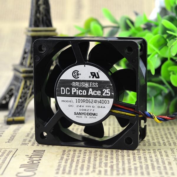 Alternative view of 109R0624M4D03 Quạt Sanyo Denki 24V 0.04A