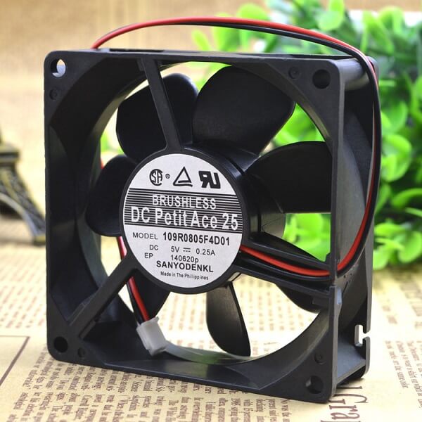 Alternative view of 109R0805F4D01 Quạt Sanyo Denki 5V 0.25A