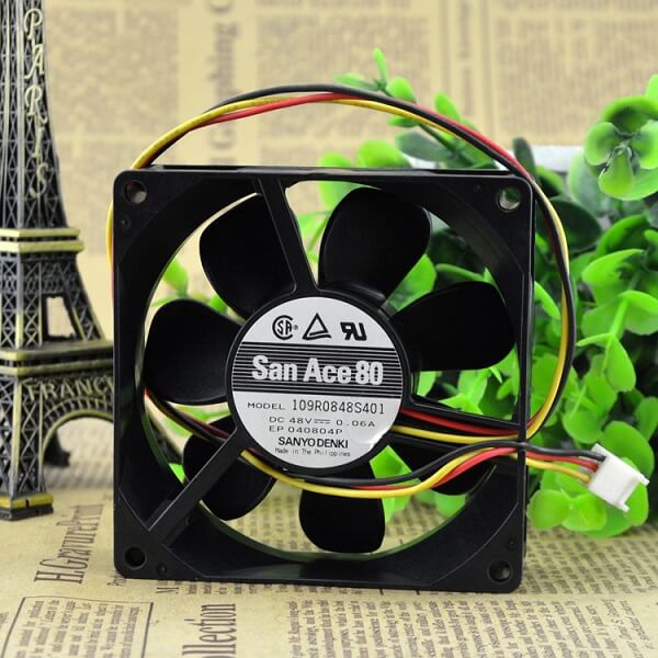 Alternative view of 109R0848S401 Quạt Sanyo Denki 48V 0.06A