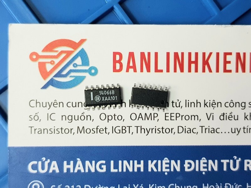 Alternative view of IC chuyển đổi SOP-14 3.9mm 14066BG MC14066BG