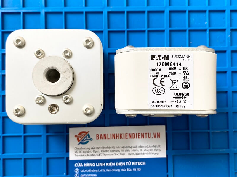 Cầu chì BUSSMANN 170M6414 1000A 690VAC