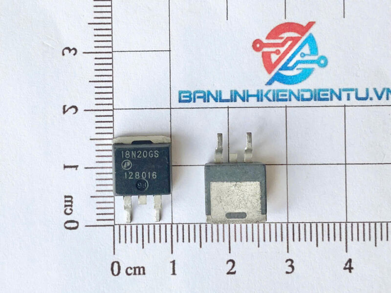 18N20GS, 18N20 Mosfet Kênh-N 18A/200V TO-263