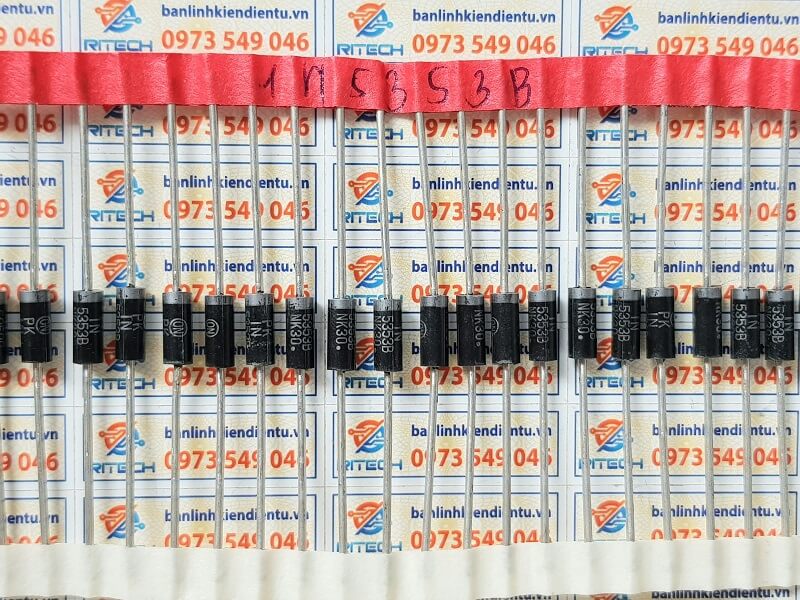 1N5353B, 1N5353, IN5353 DIODE 5W 16V DO-15