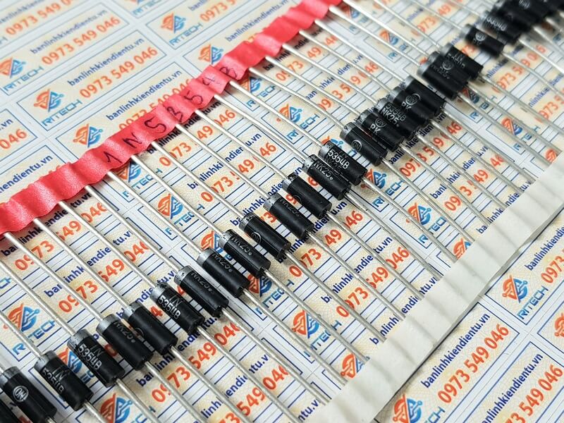1N5354B, IN5354 Diode zener 5W 17V DO-201AE