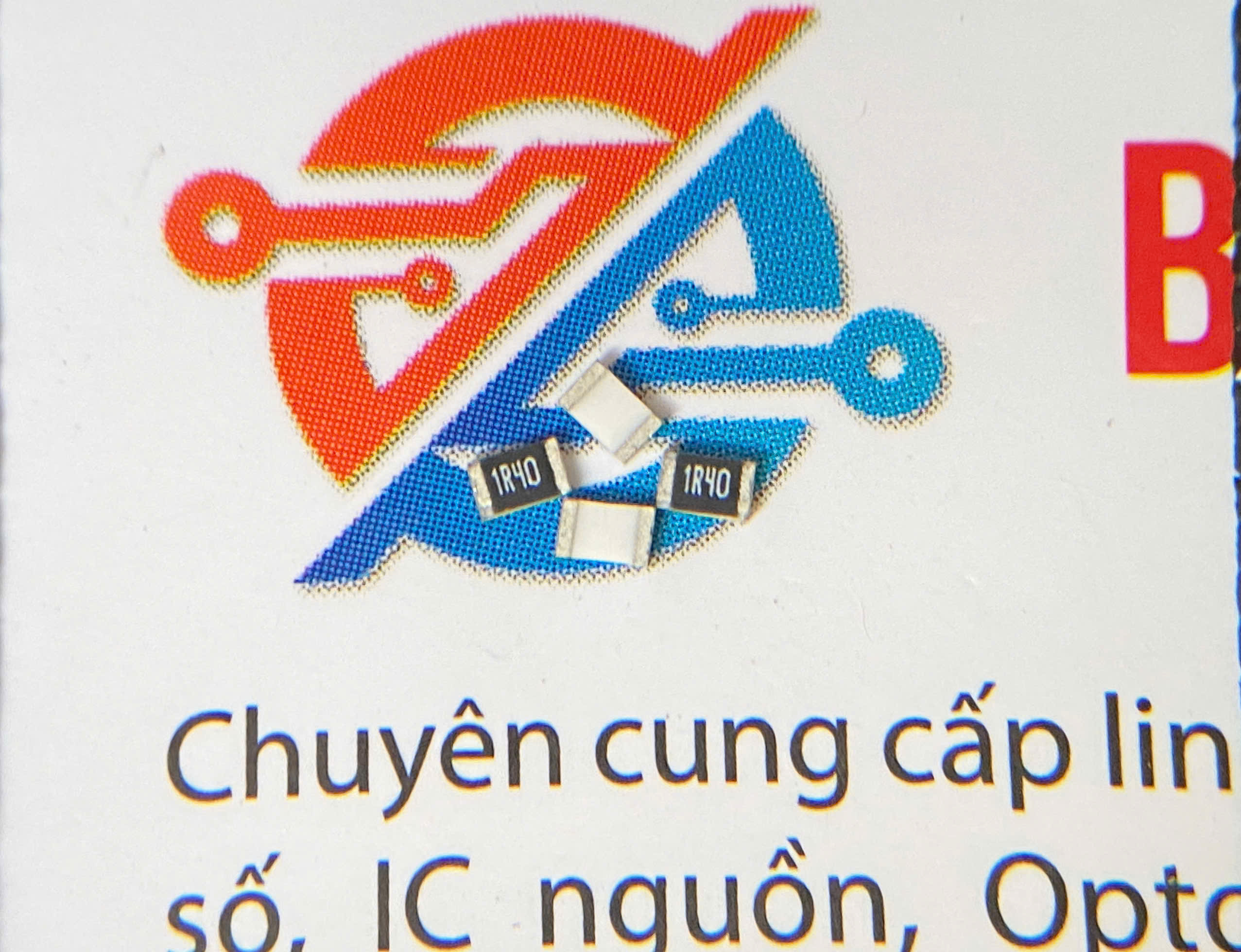 Điện trở dán 0805 1R4 5% (dây 50c)