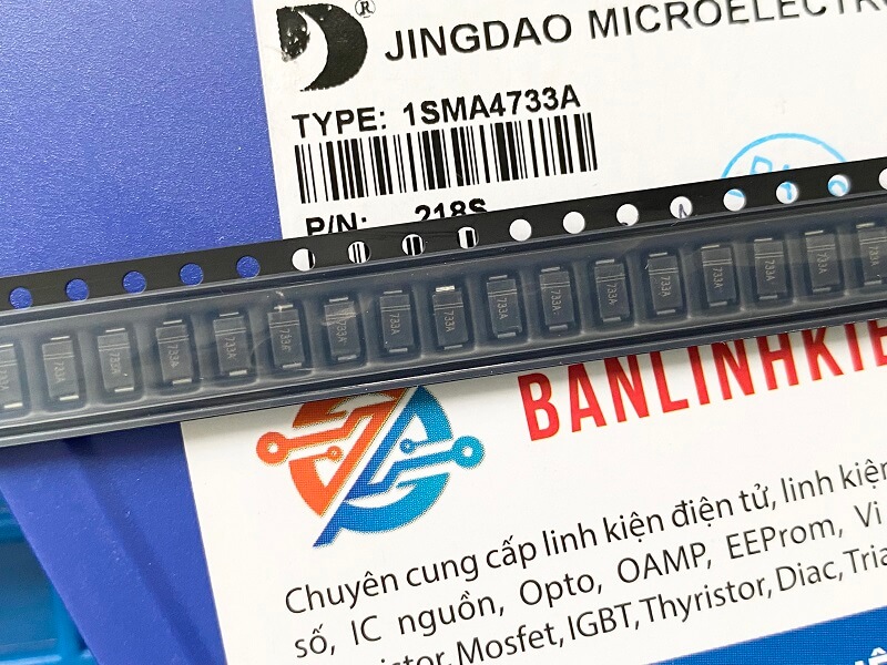 1SMA4733A Diode Zenner chân dán 5.1V 1W DO-214AC
