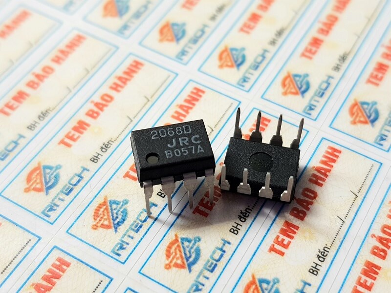 2068D, NJM2068D, JRC2068D IC Chuyên Dụng DIP-8