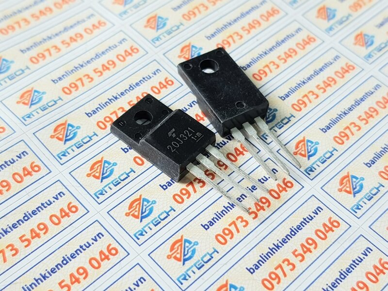20J321, GT20J321 Silicon N Channel IGBT 20A/600V TO-220F
