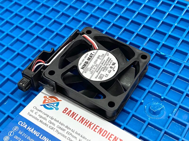 Quạt NMB - MAT A90L-0001-0567#A 2406VL-05W-B69 24V 0.1A 60x60x15mm