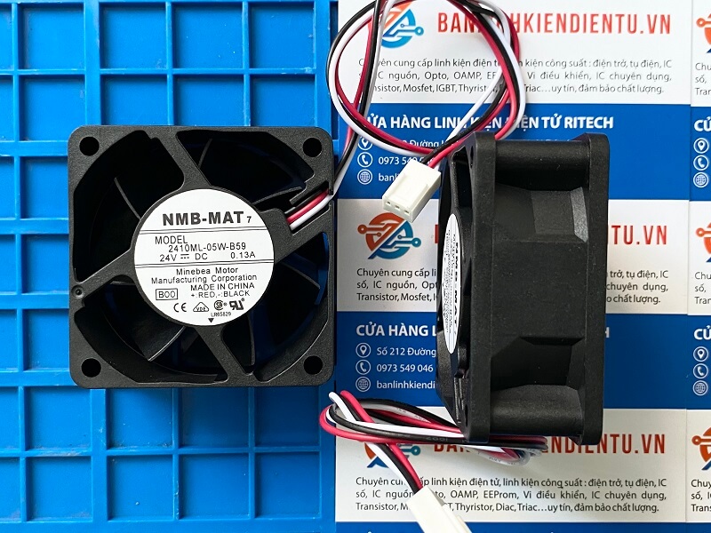 2410ML-05W-B59 60x60x25mm