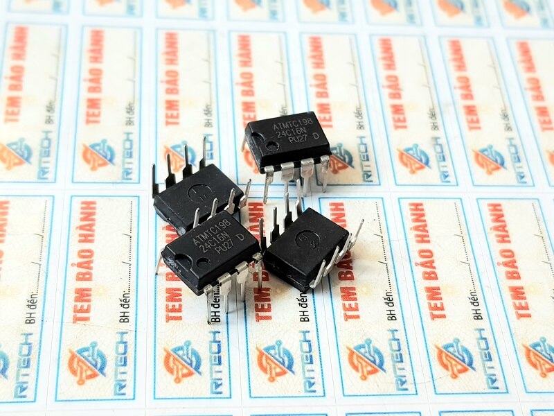 24C16N, AT24C16N, AT24C16, AT24C16A eeprom DIP-8