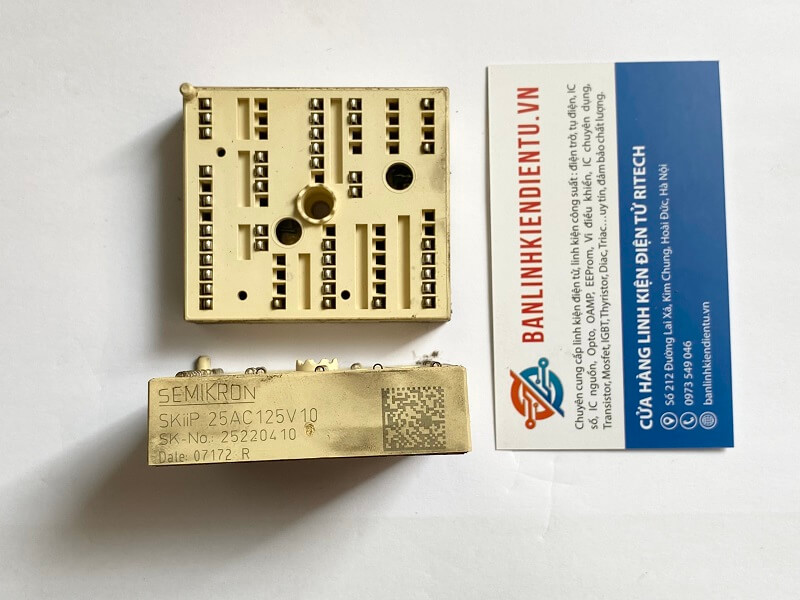 SKIIP 25AC125V10 Module IGBT SEMIKRON (tháo máy)
