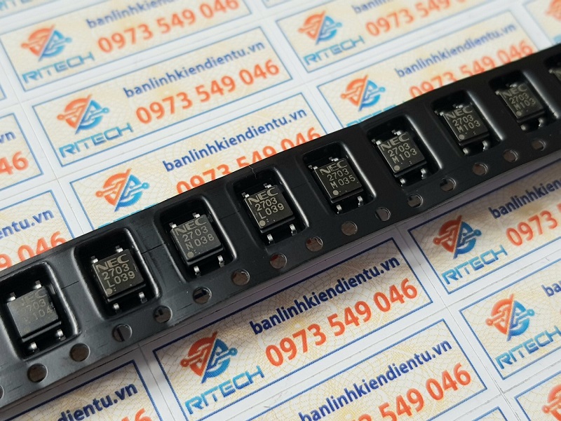 Alternative view of NEC-2703 PS2703 Opto SOP-4