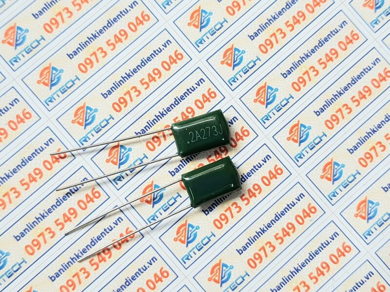 Alternative view of 2A273J Tụ mica 0.027uF 27nF 100V