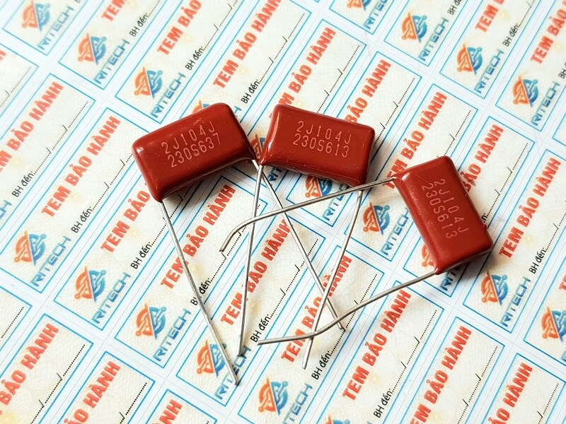Tụ điện 2J104J 630V 100nF - 0.1uF 15mm