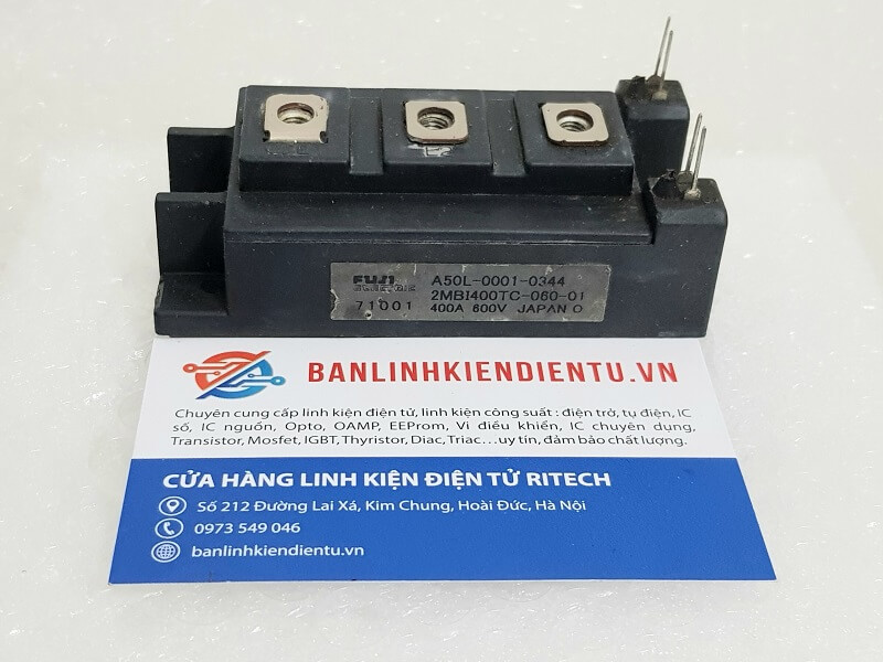 2MBI400TC-060-01 Module IGBT Fuji 400A/600V (Tháo máy)