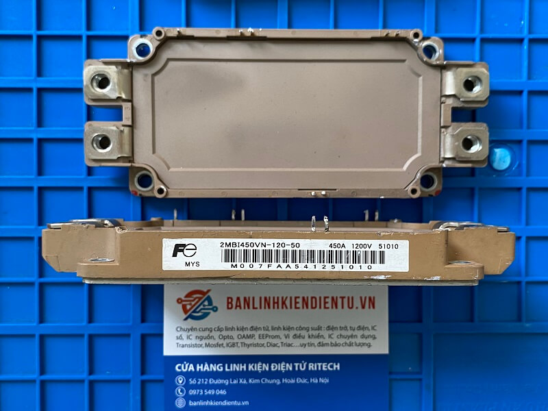 2MBI450VN-120-50 IGBT Fuji 450A 1200V tháo máy