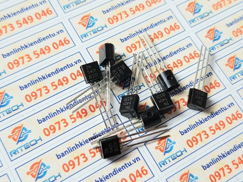 2N5401 Transistor PNP 0.3A/150V TO-92