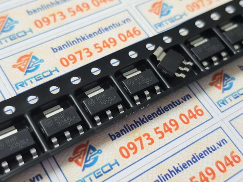 Alternative view of 3055L NTF3055L NTF3055L108 Mosfet kênh-N 3A/60V SOT-223