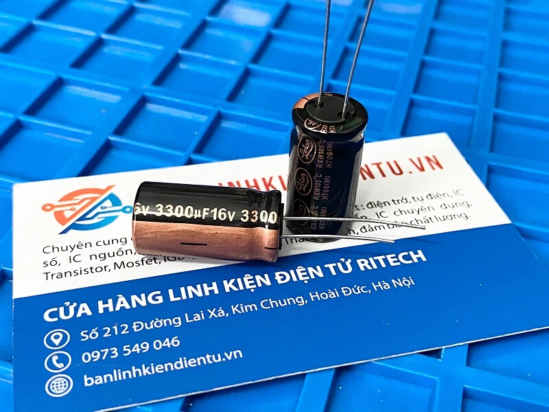 Tụ hóa 3300uF 16V 12.5x25mm