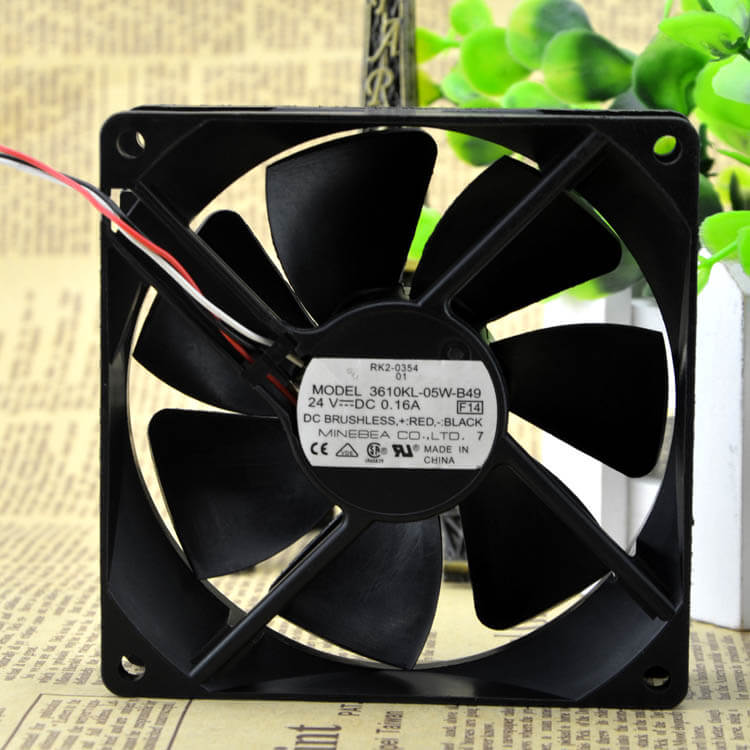 Quạt NMB 2408NL-04W-B29 12V 0.09A 60*60*20 MM - Ảnh 3