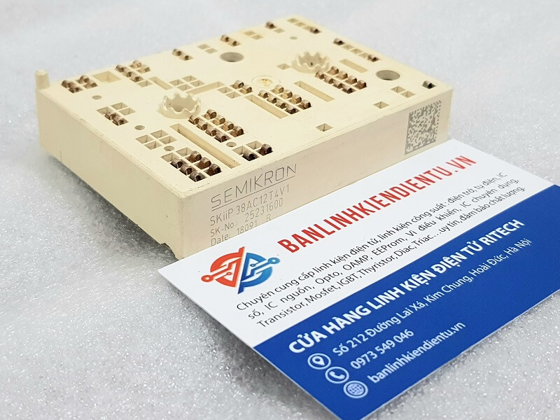 Alternative view of 38AC12T4V1 SKiiP38AC12T4V1 Module IGBT Semikron 1200V/100A (Tháo máy)