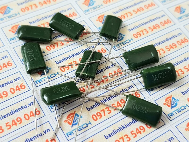 Tụ điện 3A22J 2.2nF 1000V 2200PF