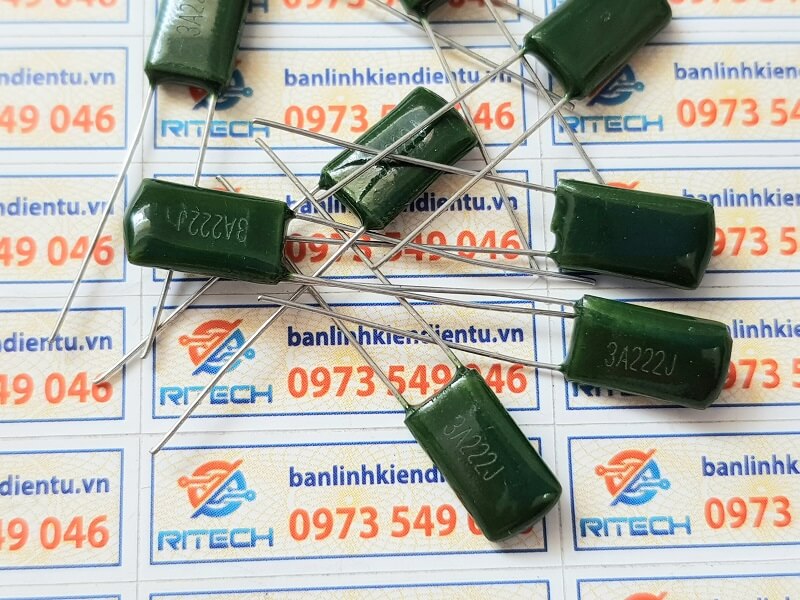 Alternative view of Tụ điện 3A22J 2.2nF 1000V 2200PF
