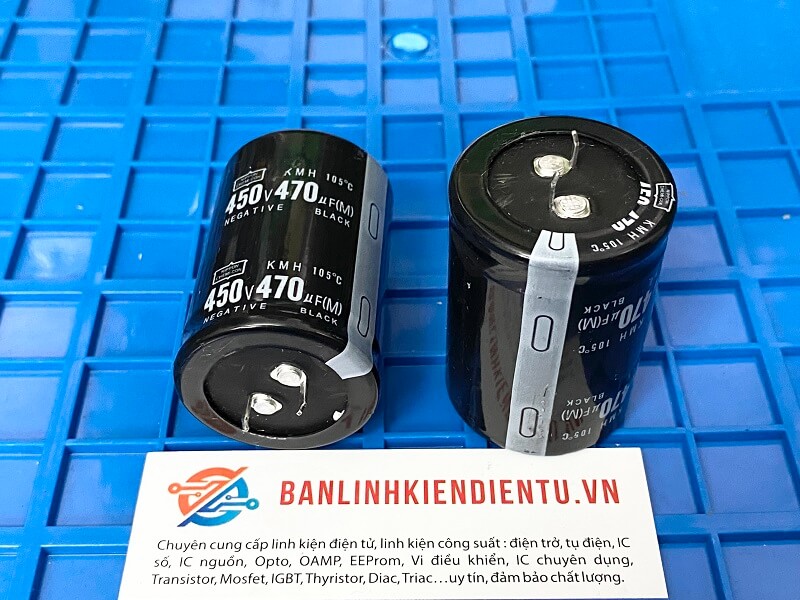 Alternative view of Tụ điện lọc nguồn KMH 470UF 450V kích thước 35*50 mm