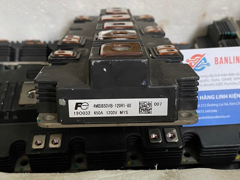 4MBI650VB-120R1-80, 4MBI650VB-120R1 Module IGBT 650A 1200V (tháo máy)