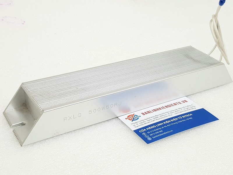 Điện trở công suất RXLG 500W50RJ ( 500W 50RJ ) 265x60x30mm